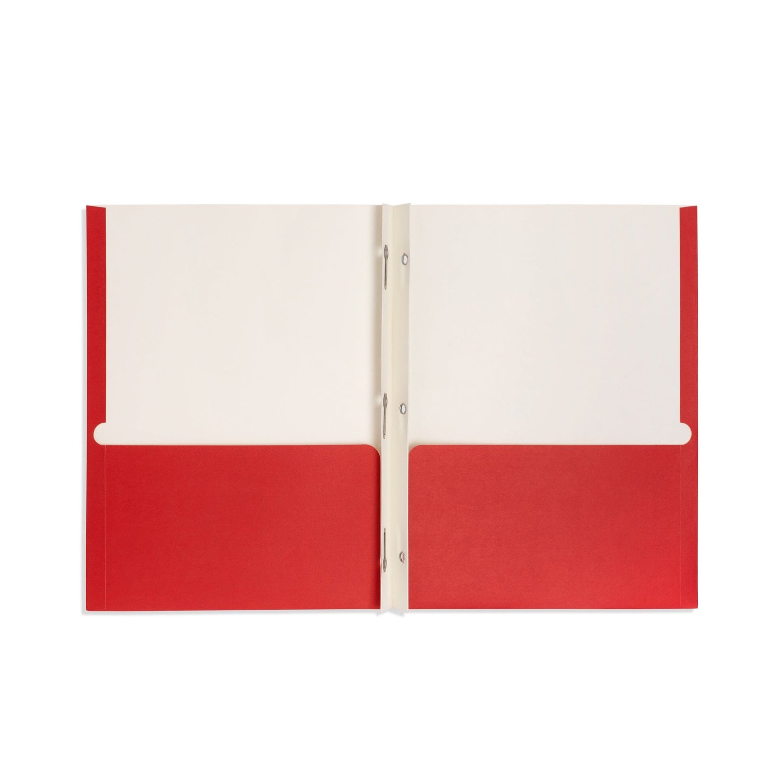 2 Pocket Folder with Prongs, 1 Side Printed, Assorted Colors, 50 pack - Image 5