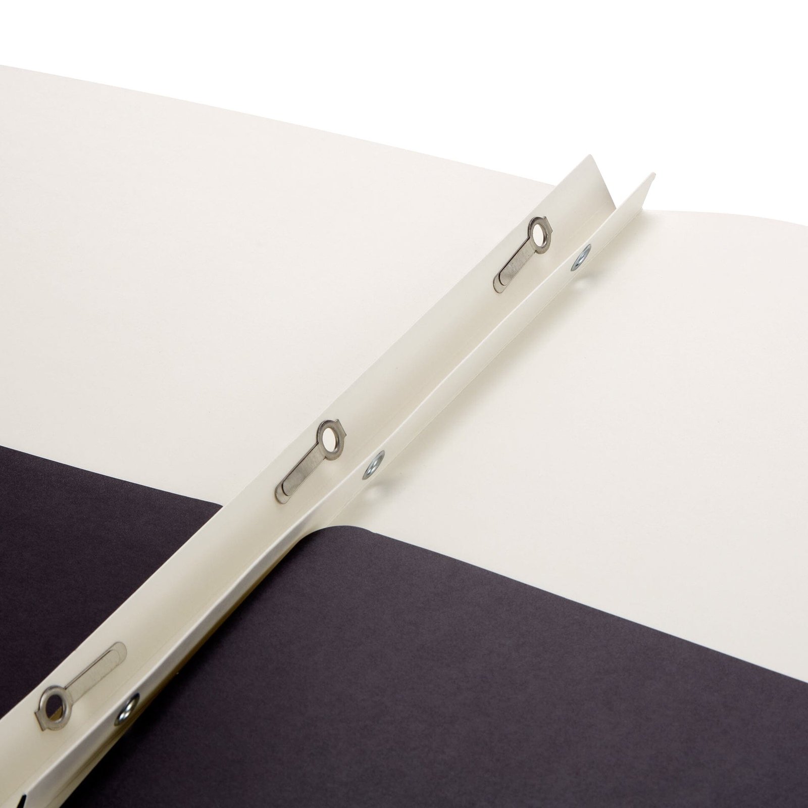 2 Pocket Folder with Prongs, 1 Side Printed, Black, 50 pack - Image 2