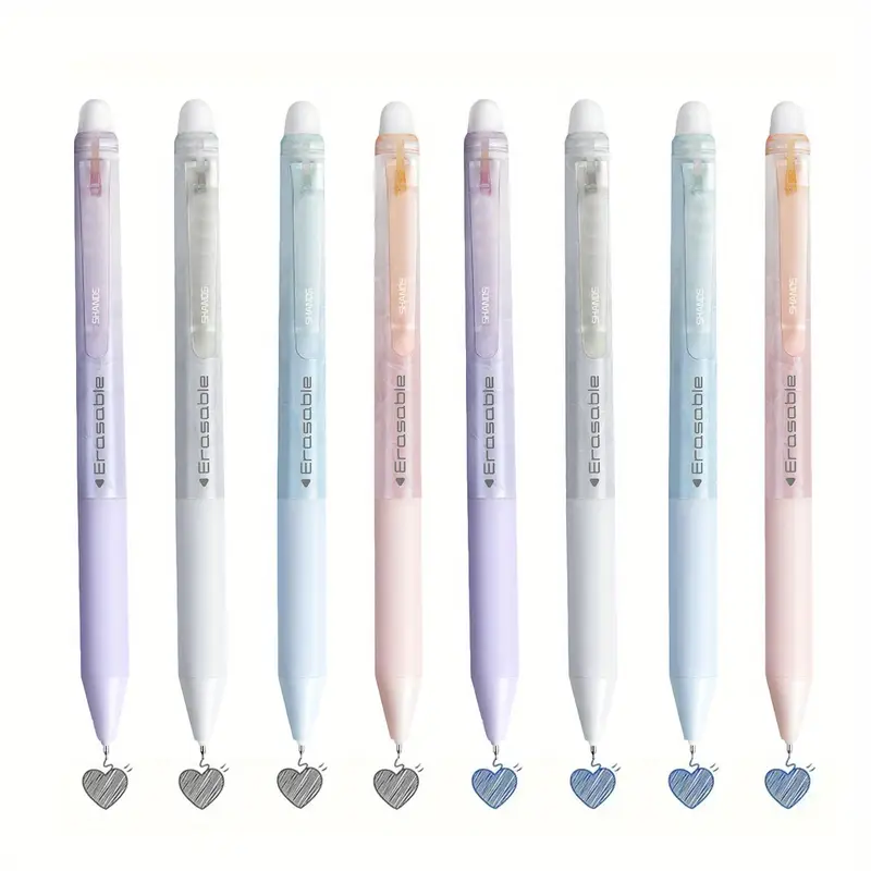 4pcs Fine Retractable Erasable Gel Pens - Image 3