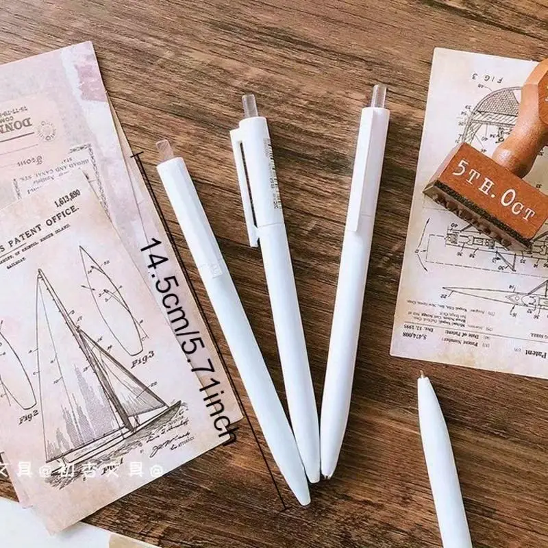 5pcs Minimalist Mechanical Pencils, 0.5mm Lead - Image 4