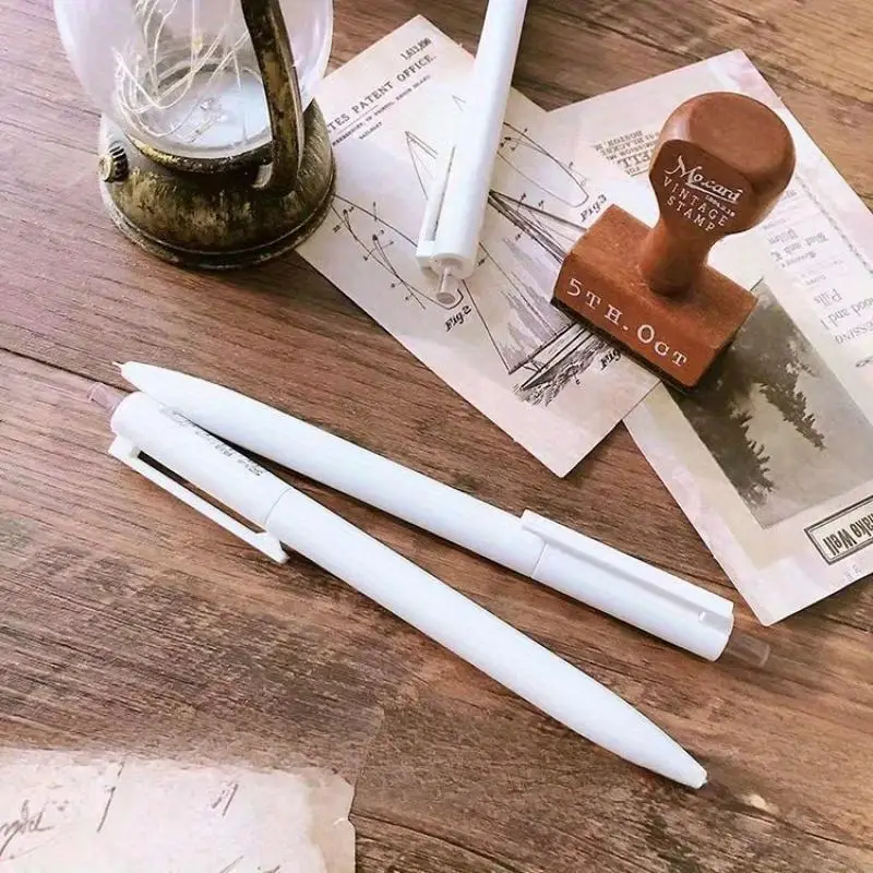 5pcs Minimalist Mechanical Pencils, 0.5mm Lead - Image 3