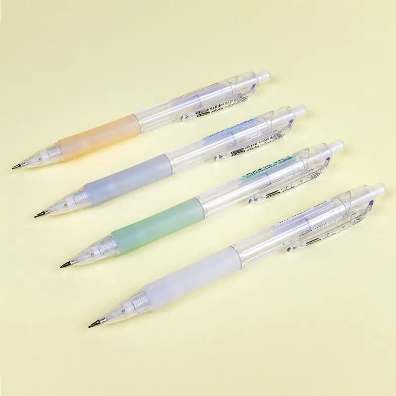 4pcs 0.5mm Mechanical Pencils with Erasers - Image 2