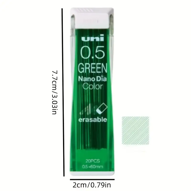 0.5mm HB Mechanical Pencil Refills in Assorted Colors - Image 4