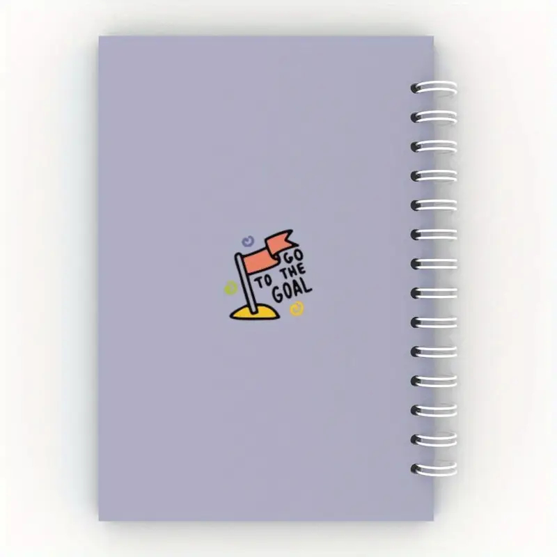 Pink Undated A5 Agenda Planner Notebook - Image 3