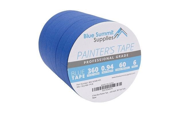 0.94" Blue Painters Tape (180'), 6 Pack - Image 3