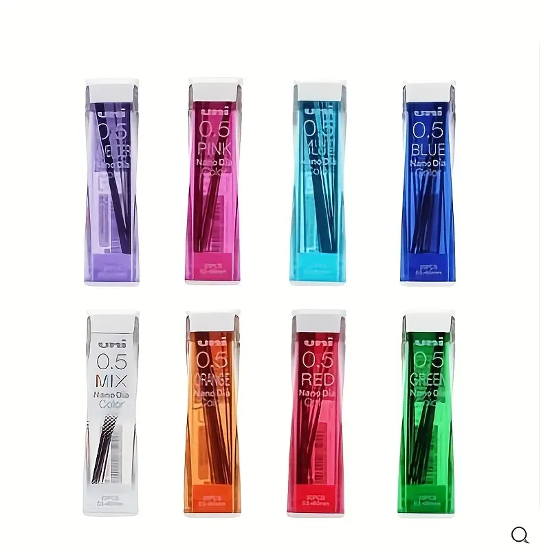 0.5mm HB Mechanical Pencil Refills in Assorted Colors - Image 2
