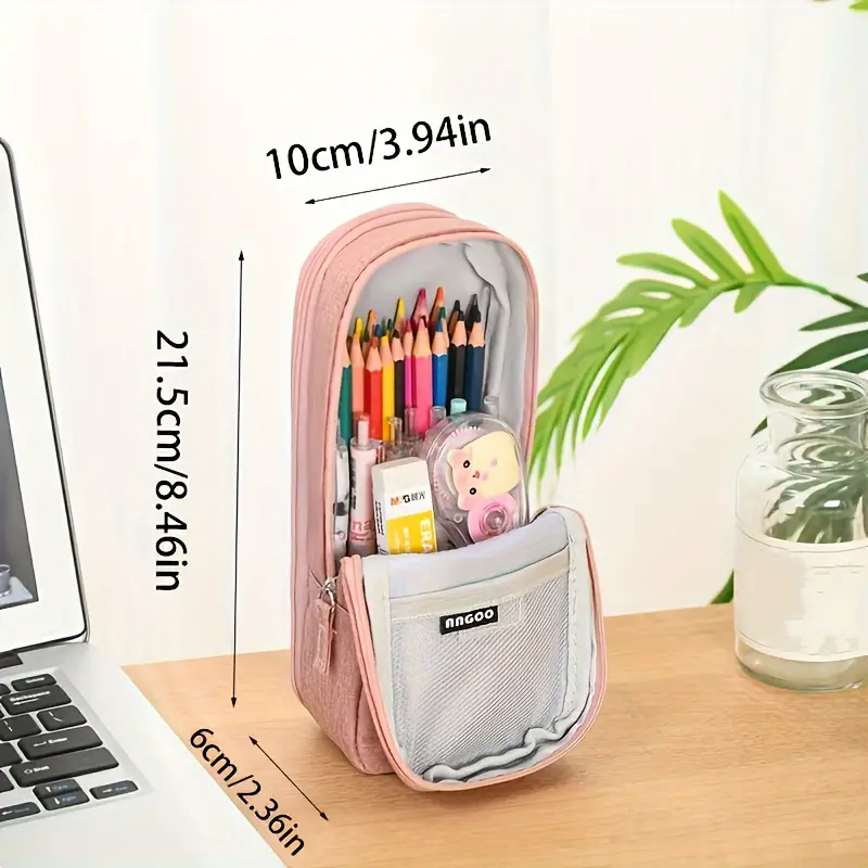 Random Large Capacity Oxford Cloth Pencil Case - Image 5