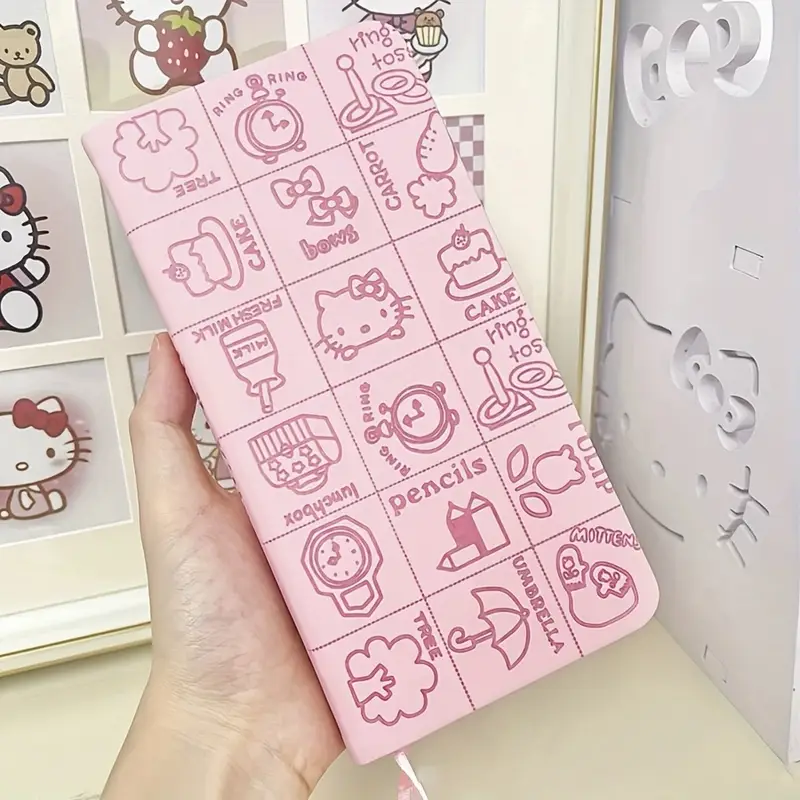 1pc Cartoon Cute Girl Diary Notebook - Image 4