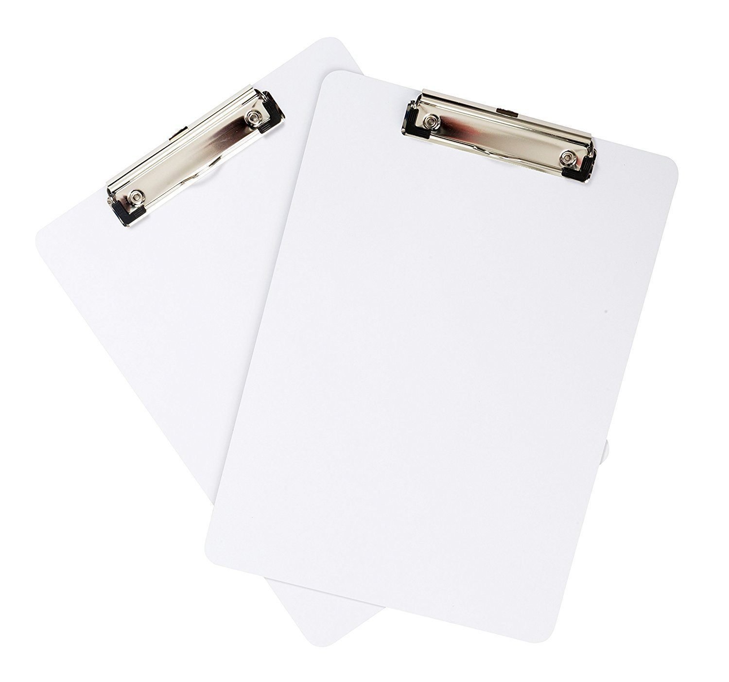 Personal Whiteboard Clipboards, Letter Size, Low Profile Clip, 6 Pack - Image 3