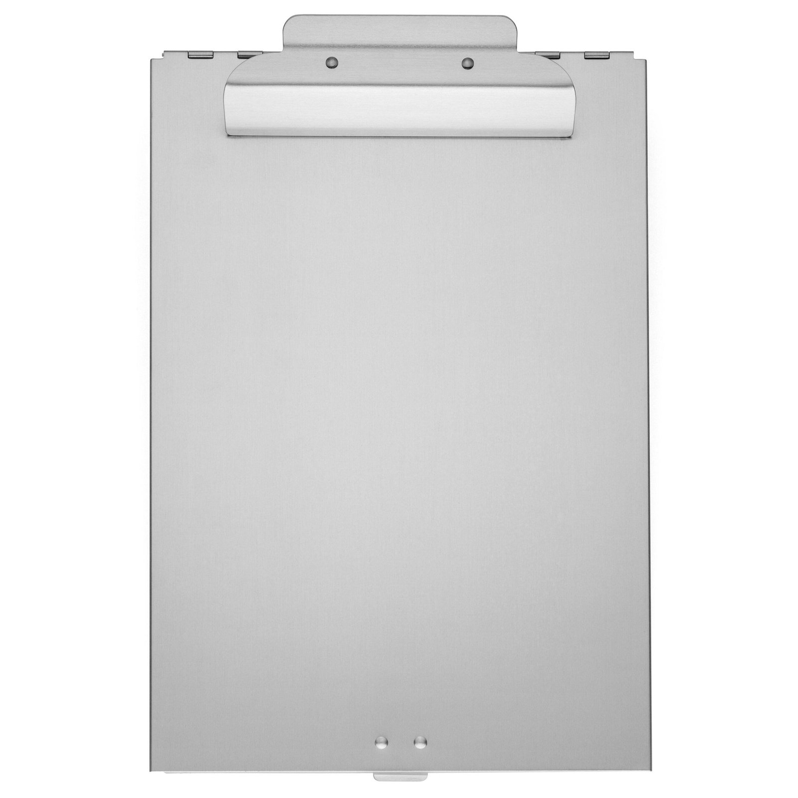 Aluminum Storage Clipboard, 2 Compartments, Large Clip - Image 2
