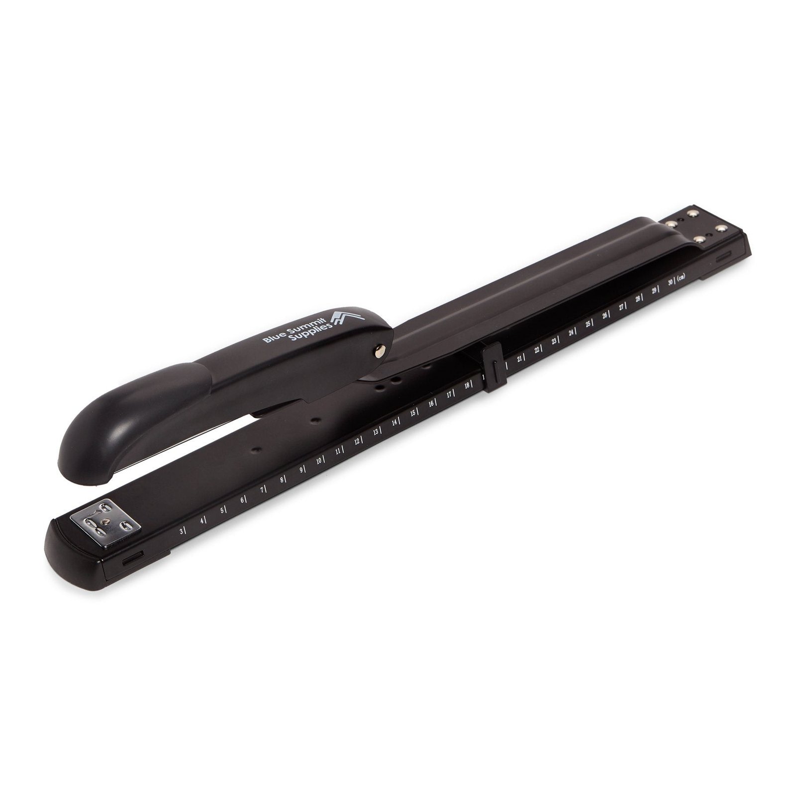 Long-Reach Stapler, Standard 1/4" Staples, 20-Sheet Capacity - Image 3
