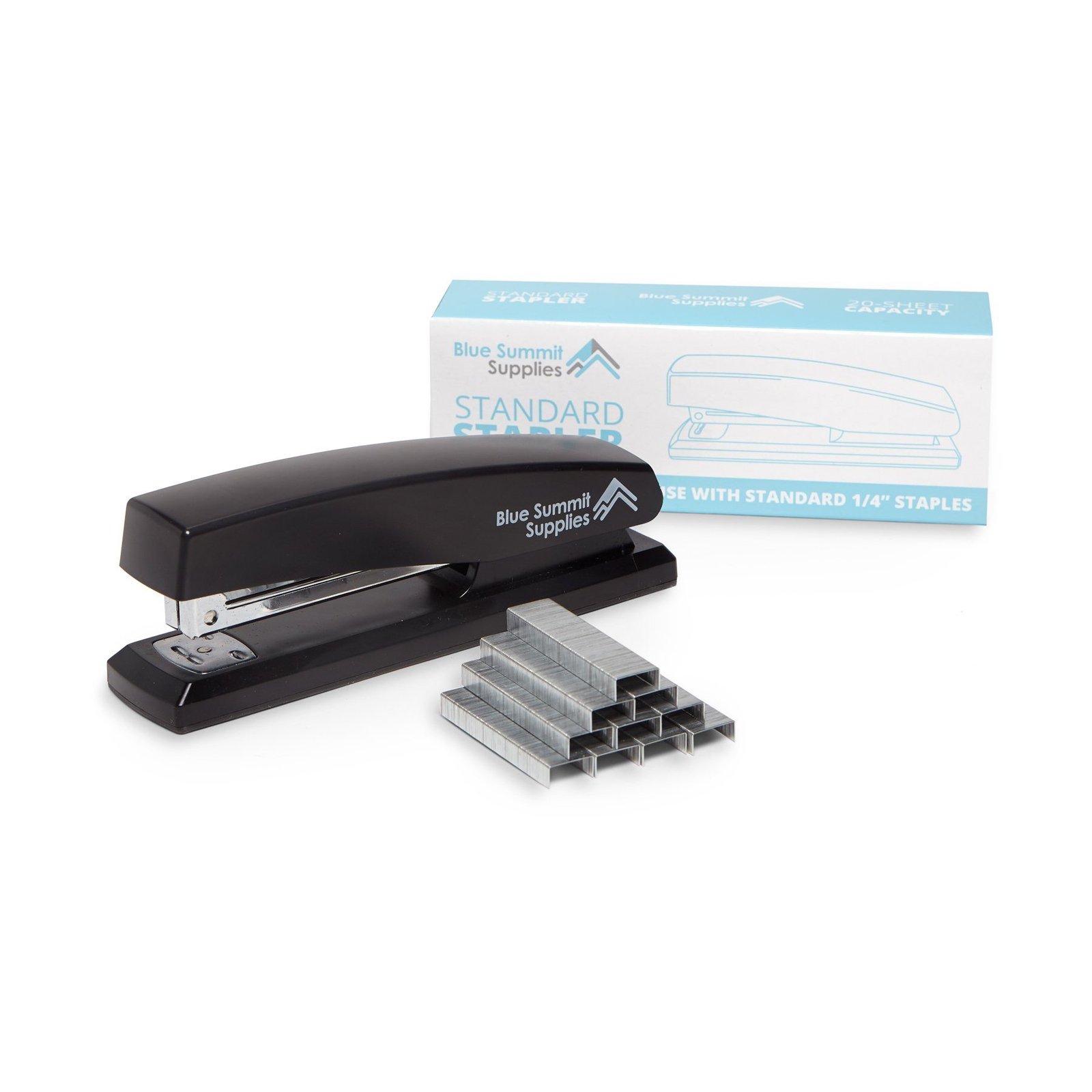 Standard Stapler Set with Standard 1/4" Staples and Stapler Remover, 15-Sheet Capacity, 3 Pack - Image 3