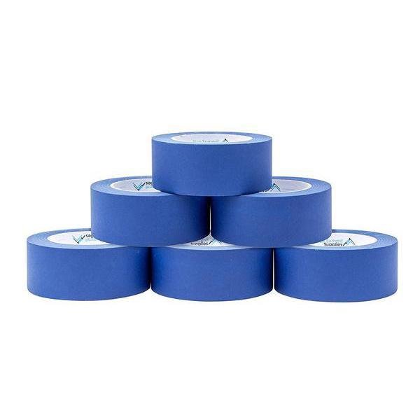 1.88" Blue Painters Tape (180'), 6 Pack