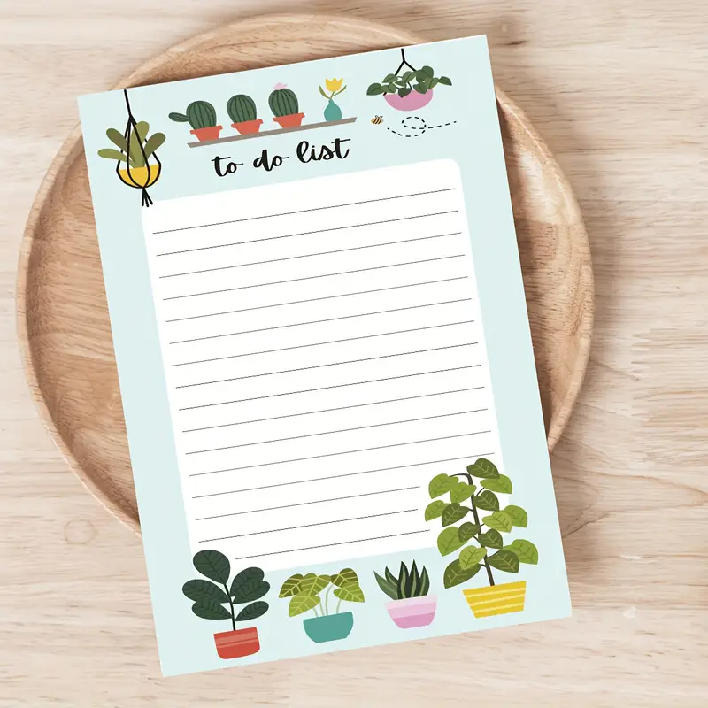 Plant Lover's Daily Planner Notepad - Image 3