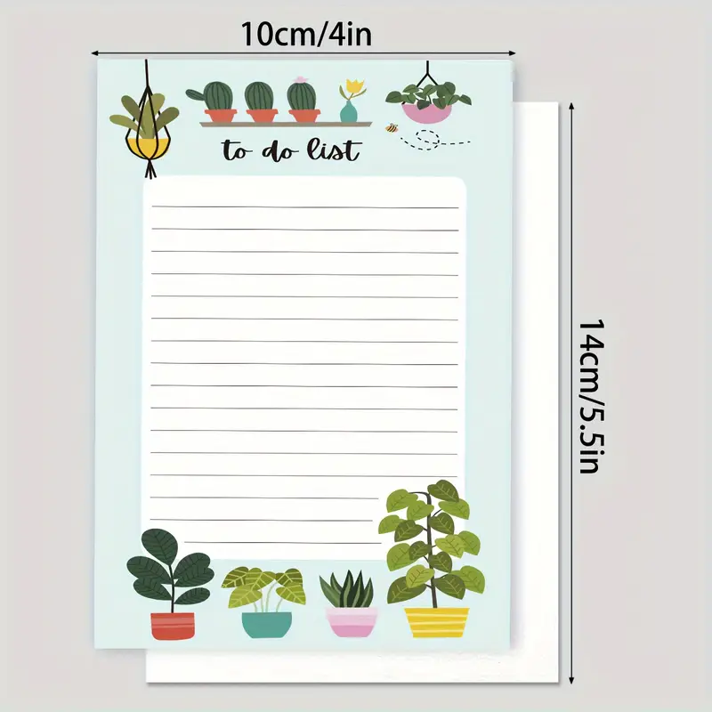 Plant Lover's Daily Planner Notepad - Image 2