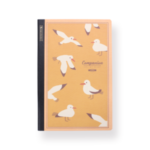 Animal Grid Notebook - A5 - Seagull