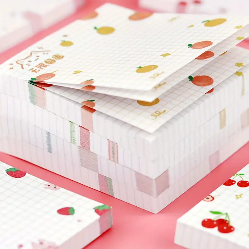 4pcs/set Rabbit Self-Adhesive Notebooks 80 Sheets - Image 5