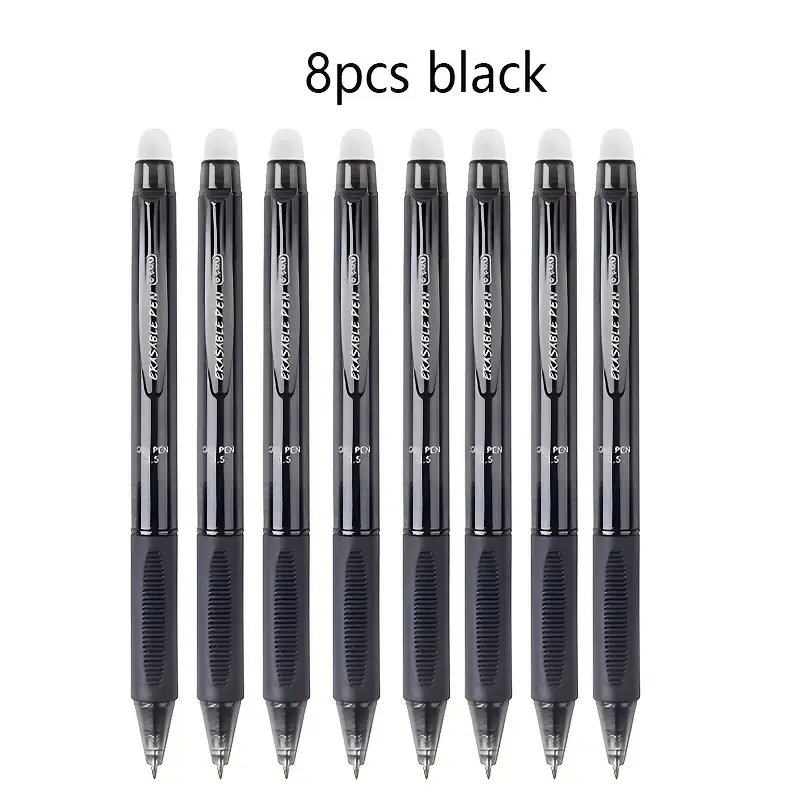 8pcs/set Creative Large Capacity Erasable Pen Set 0.5mm - Image 6
