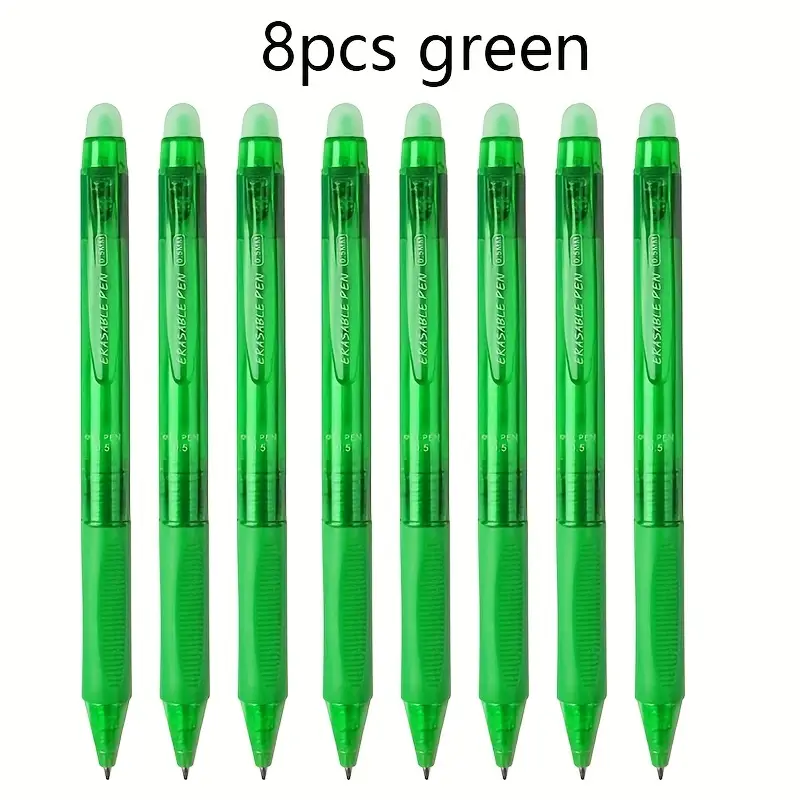 8pcs/set Creative Large Capacity Erasable Pen Set 0.5mm - Image 9