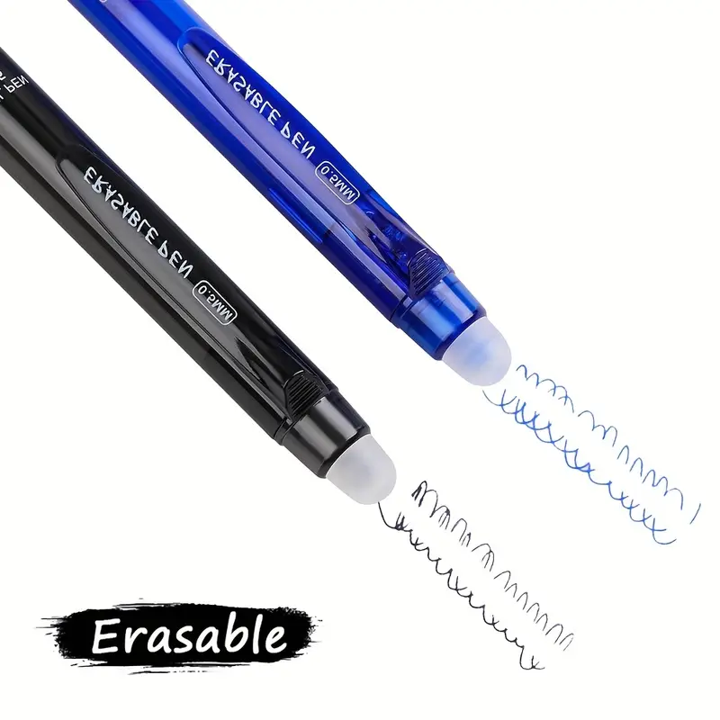 8pcs/set Creative Large Capacity Erasable Pen Set 0.5mm - Image 2