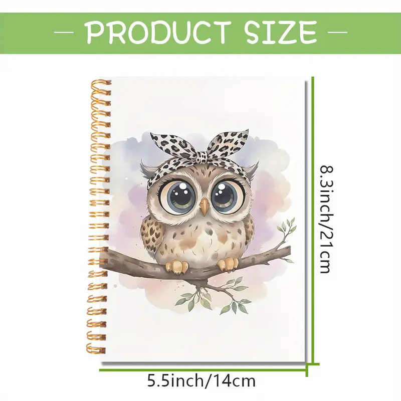 1pc Moe Xiao Qiyun Spiral Weekly Planner Notebook - Image 4
