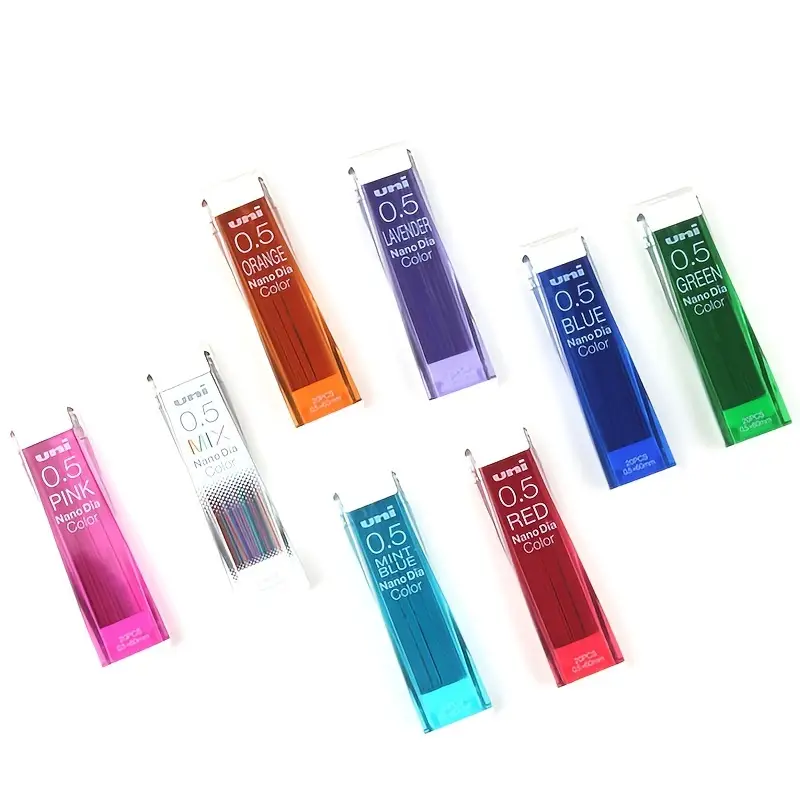 0.5mm HB Mechanical Pencil Refills in Assorted Colors - Image 3